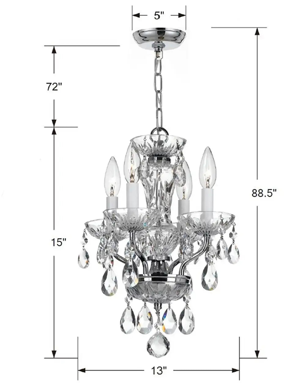 CRYSTORAMA, WELTON CHANDELIER, CHANDELIER LIGHT