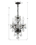 CRYSTORAMA, TRADITIONAL CRYSTAL CHANDELIER, CHANDELIER LIGHT