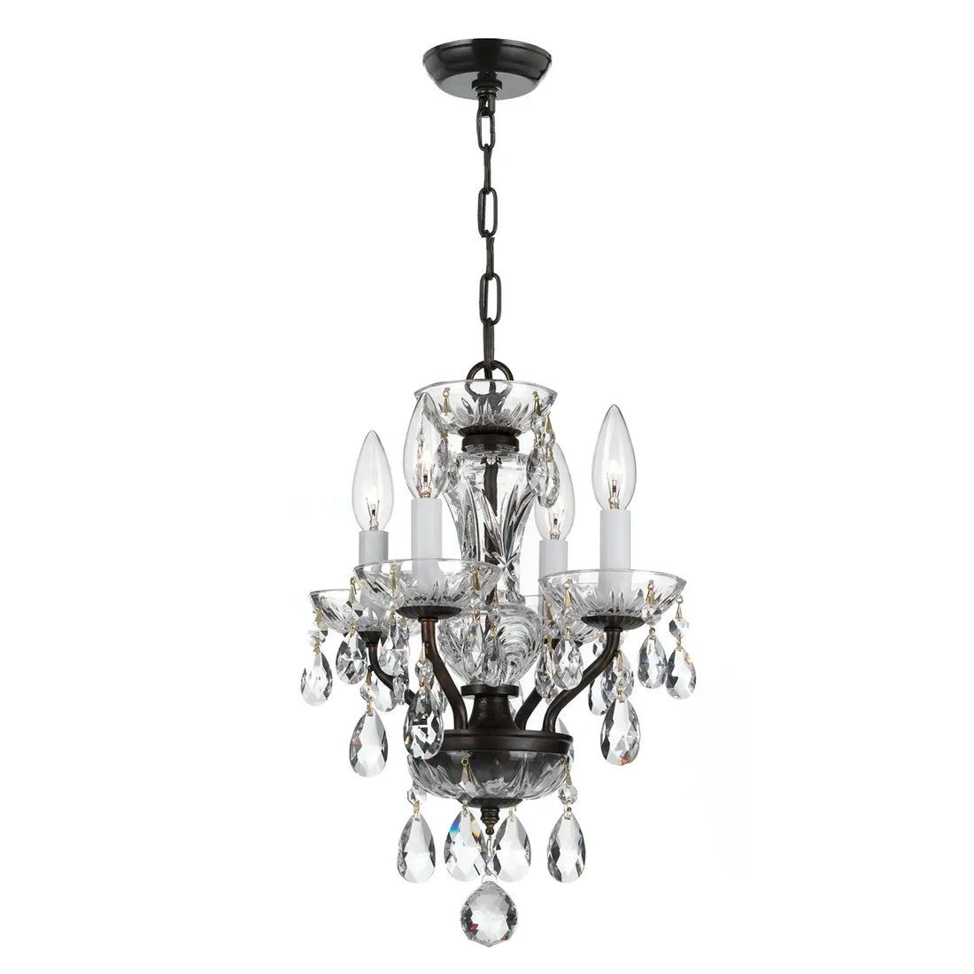 CRYSTORAMA, TRADITIONAL CRYSTAL POLISHED CHANDELIER, CHANDELIER LIGHT