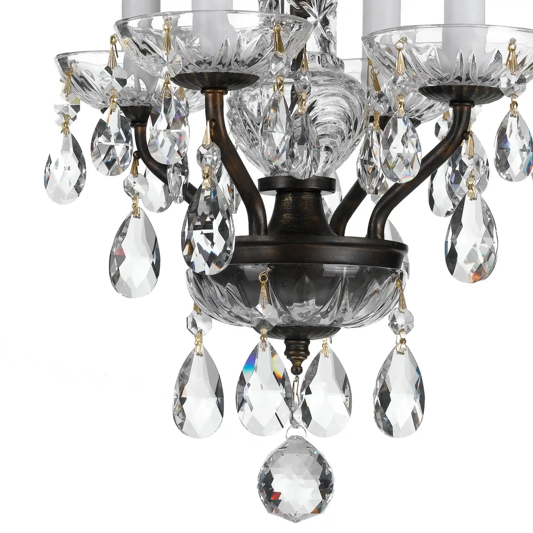 CRYSTORAMA, TRADITIONAL CRYSTAL POLISHED CHANDELIER, CHANDELIER LIGHT