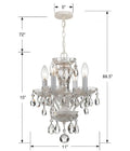CRYSTORAMA, WELTON CHANDELIER, CHANDELIER LIGHT