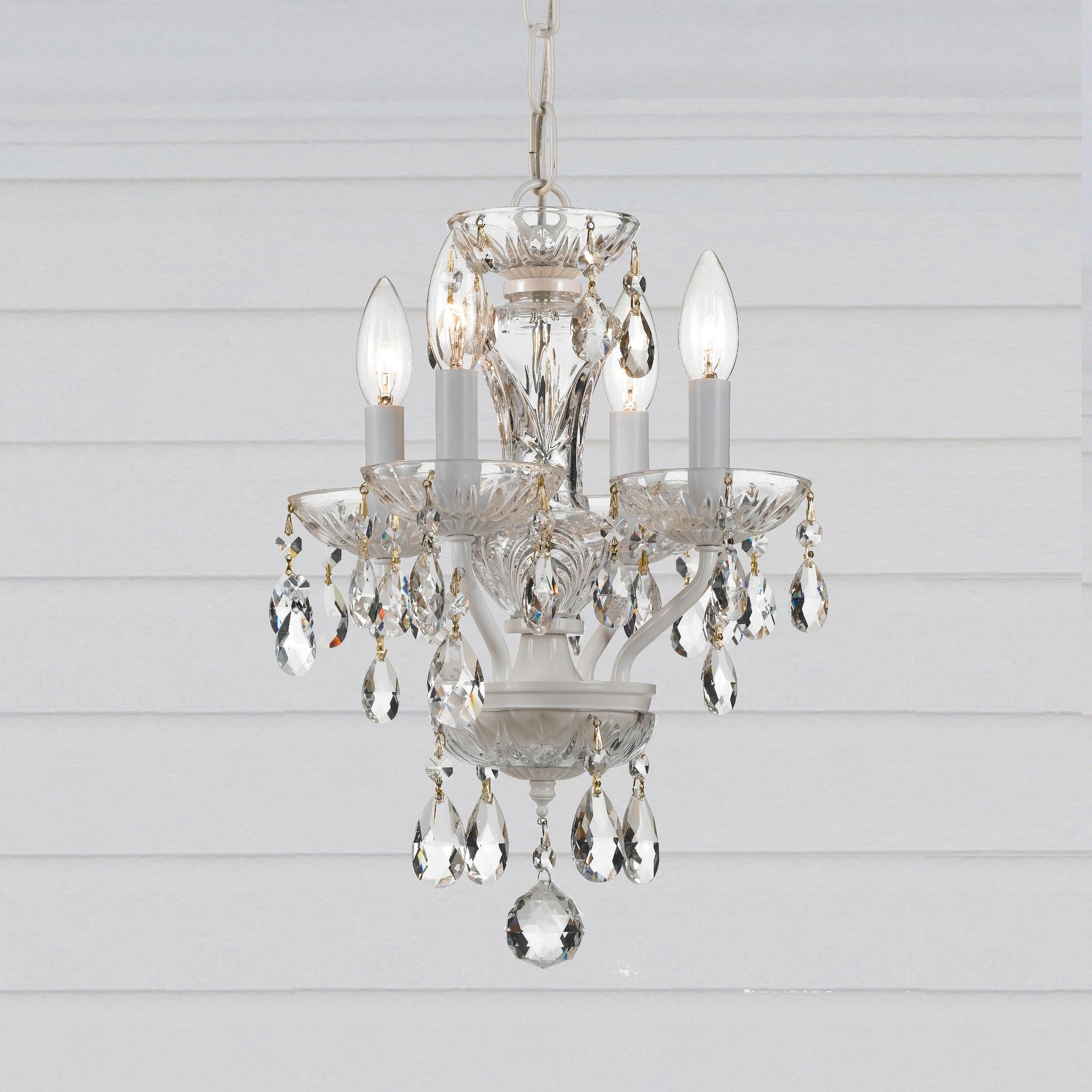 CRYSTORAMA, TRADITIONAL CRYSTAL WET CHANDELIER, CHANDELIER LIGHT
