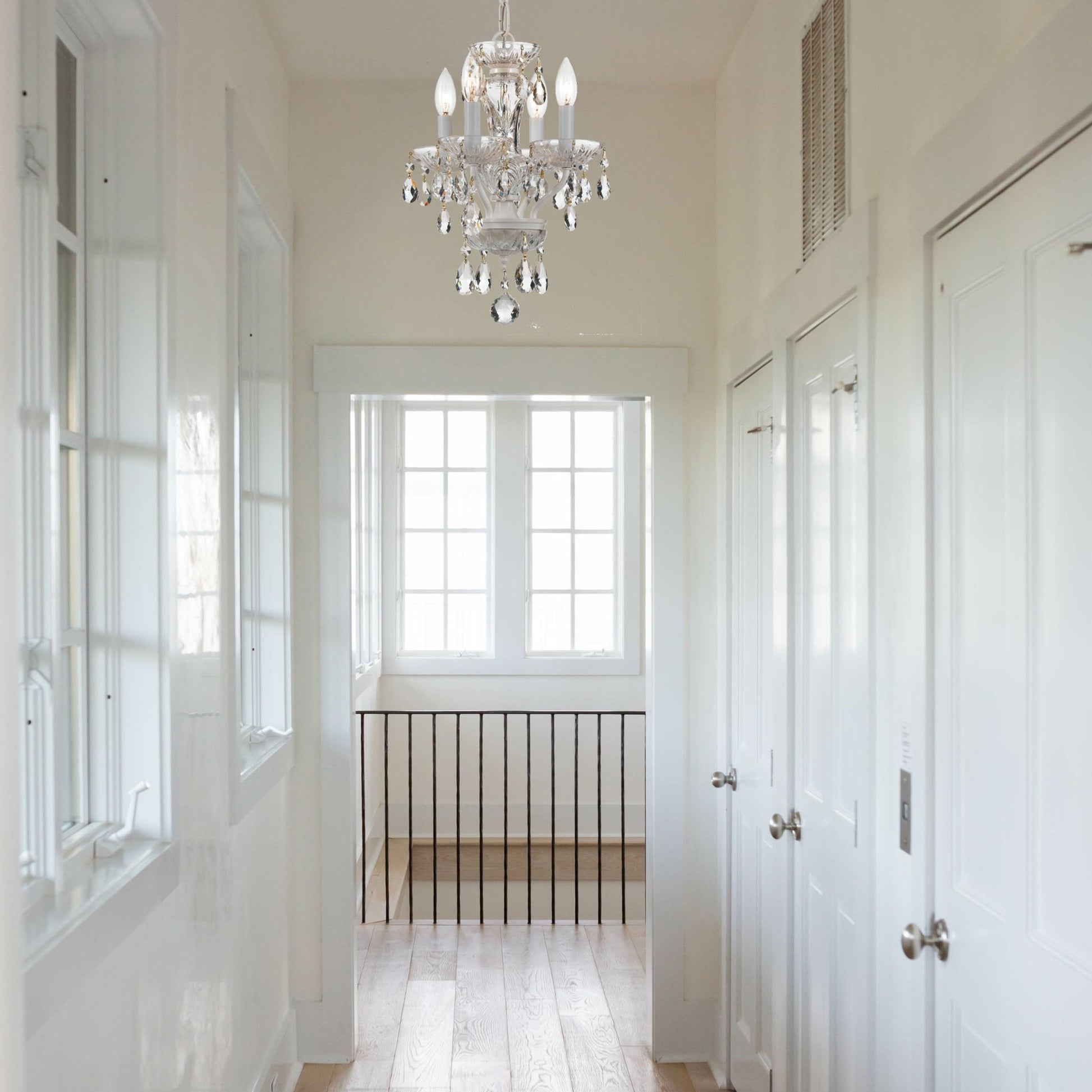 CRYSTORAMA, TRADITIONAL CRYSTAL WET CHANDELIER, CHANDELIER LIGHT