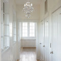 CRYSTORAMA, TRADITIONAL CRYSTAL WET CHANDELIER, CHANDELIER LIGHT