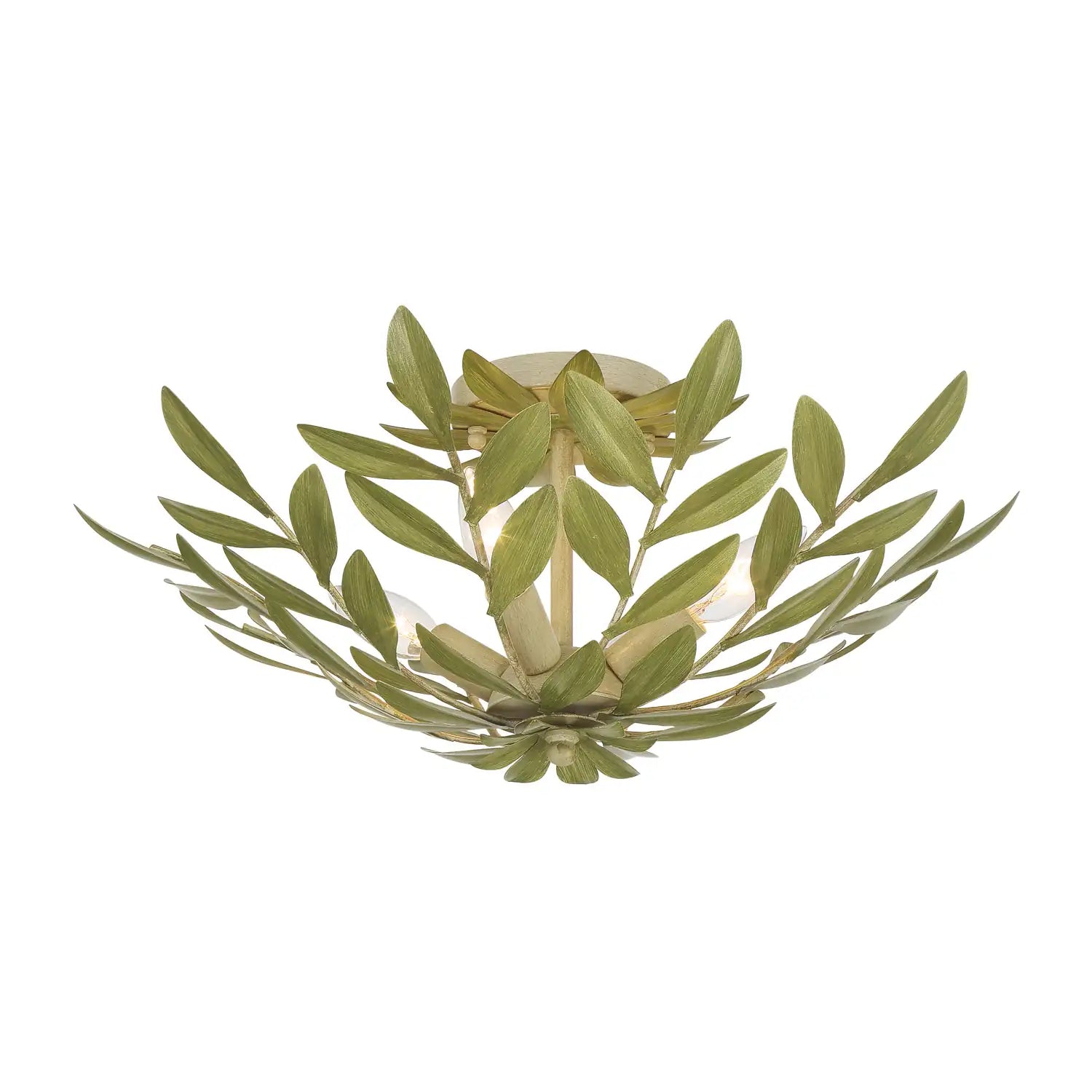CRYSTORAMA, BROCHE SEMI FLUSH MOUNT, FLUSH MOUNT CEILING LIGHTS