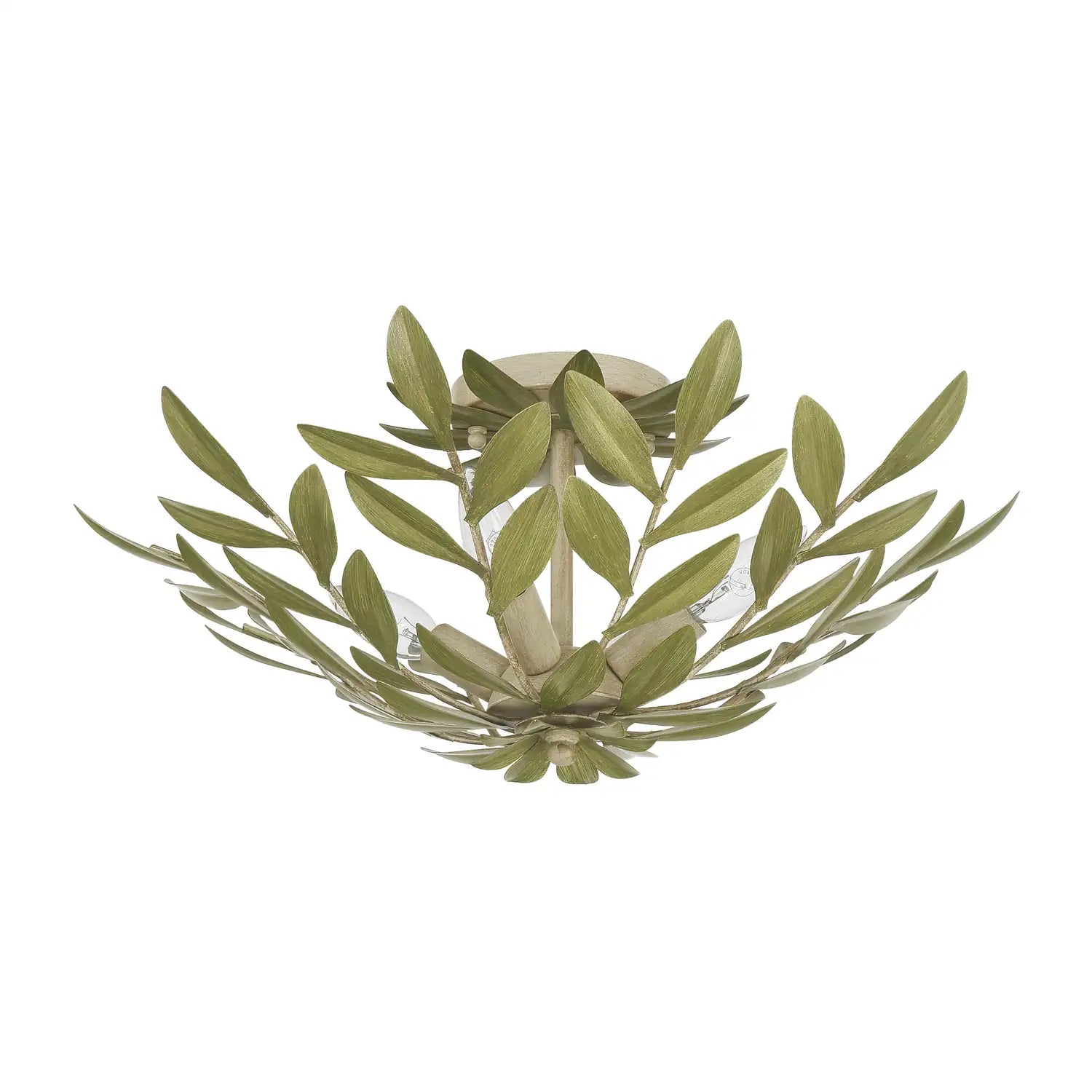 CRYSTORAMA, BROCHE SEMI FLUSH MOUNT, FLUSH MOUNT CEILING LIGHTS