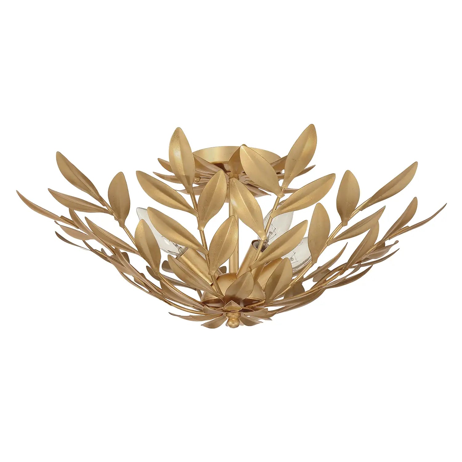 CRYSTORAMA, BROCHE SEMI FLUSH MOUNT, FLUSH MOUNT CEILING LIGHTS