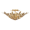 CRYSTORAMA, BROCHE SEMI FLUSH MOUNT, FLUSH MOUNT CEILING LIGHTS