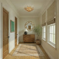 CRYSTORAMA, BROCHE SEMI FLUSH MOUNT, FLUSH MOUNT CEILING LIGHTS