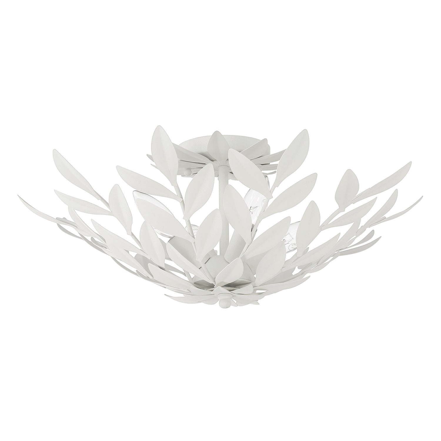 CRYSTORAMA, BROCHE SEMI FLUSH MOUNT, FLUSH MOUNT CEILING LIGHTS 