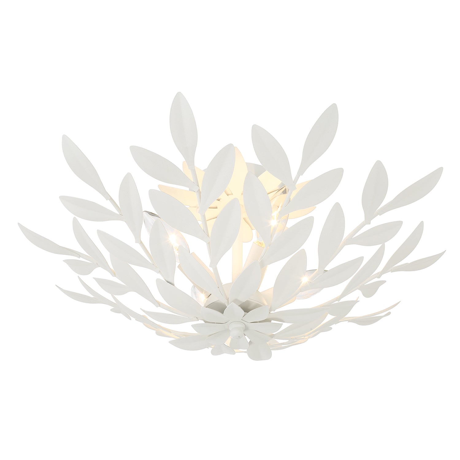 CRYSTORAMA, BROCHE SEMI FLUSH MOUNT, FLUSH MOUNT CEILING LIGHTS 