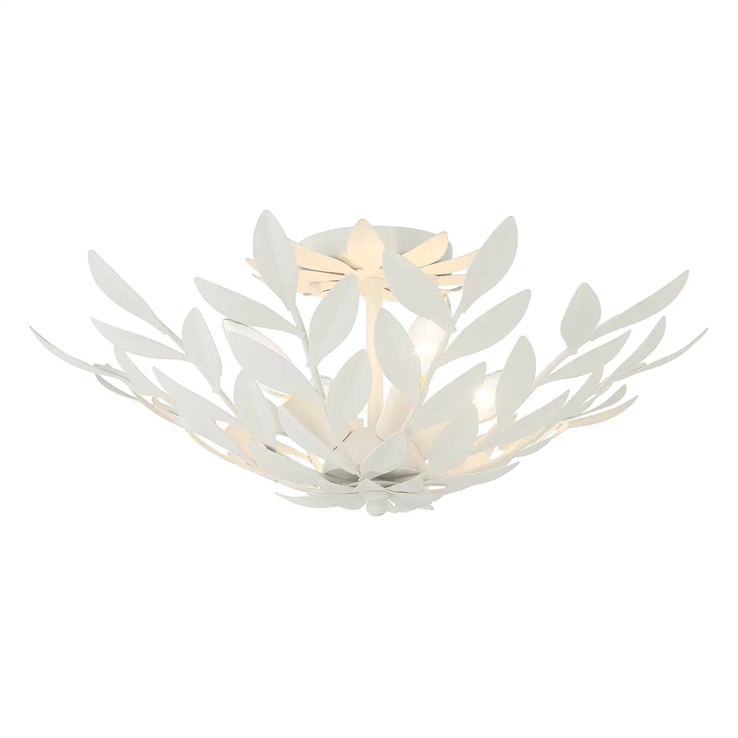 CRYSTORAMA, BROCHE SEMI FLUSH MOUNT, FLUSH MOUNT CEILING LIGHTS