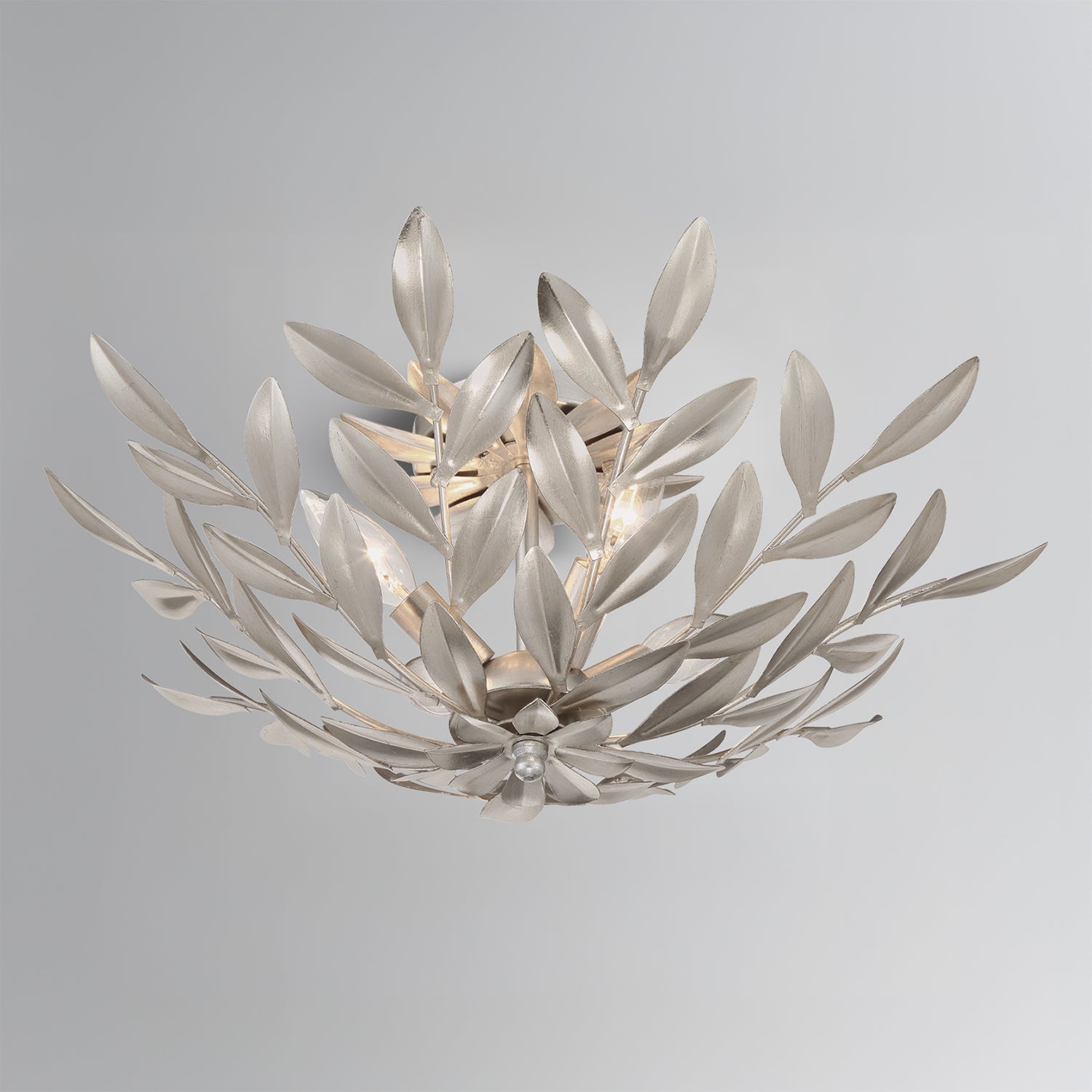 CRYSTORAMA, BROCHE SEMI FLUSH MOUNT, FLUSH MOUNT CEILING LIGHTS 