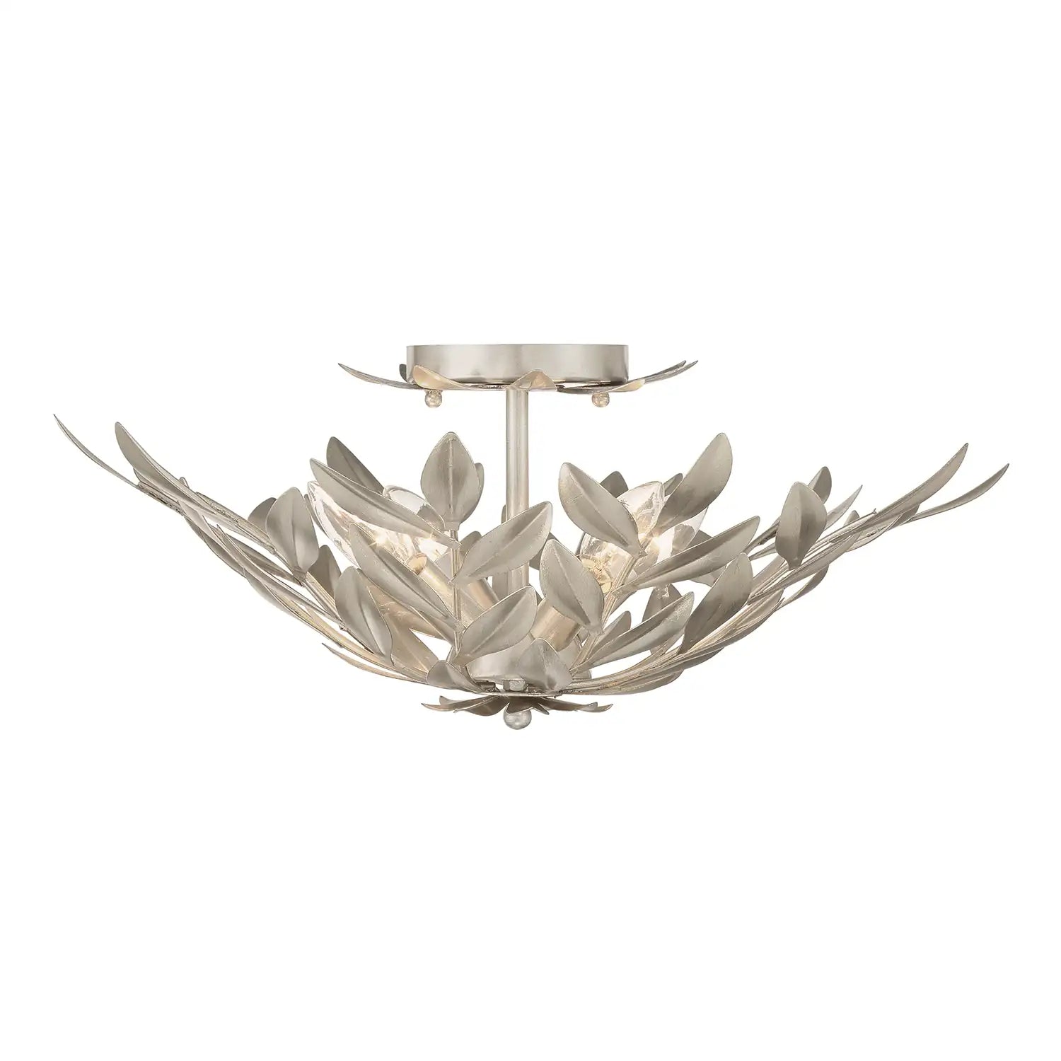 CRYSTORAMA, BROCHE SEMI FLUSH MOUNT, FLUSH MOUNT CEILING LIGHTS