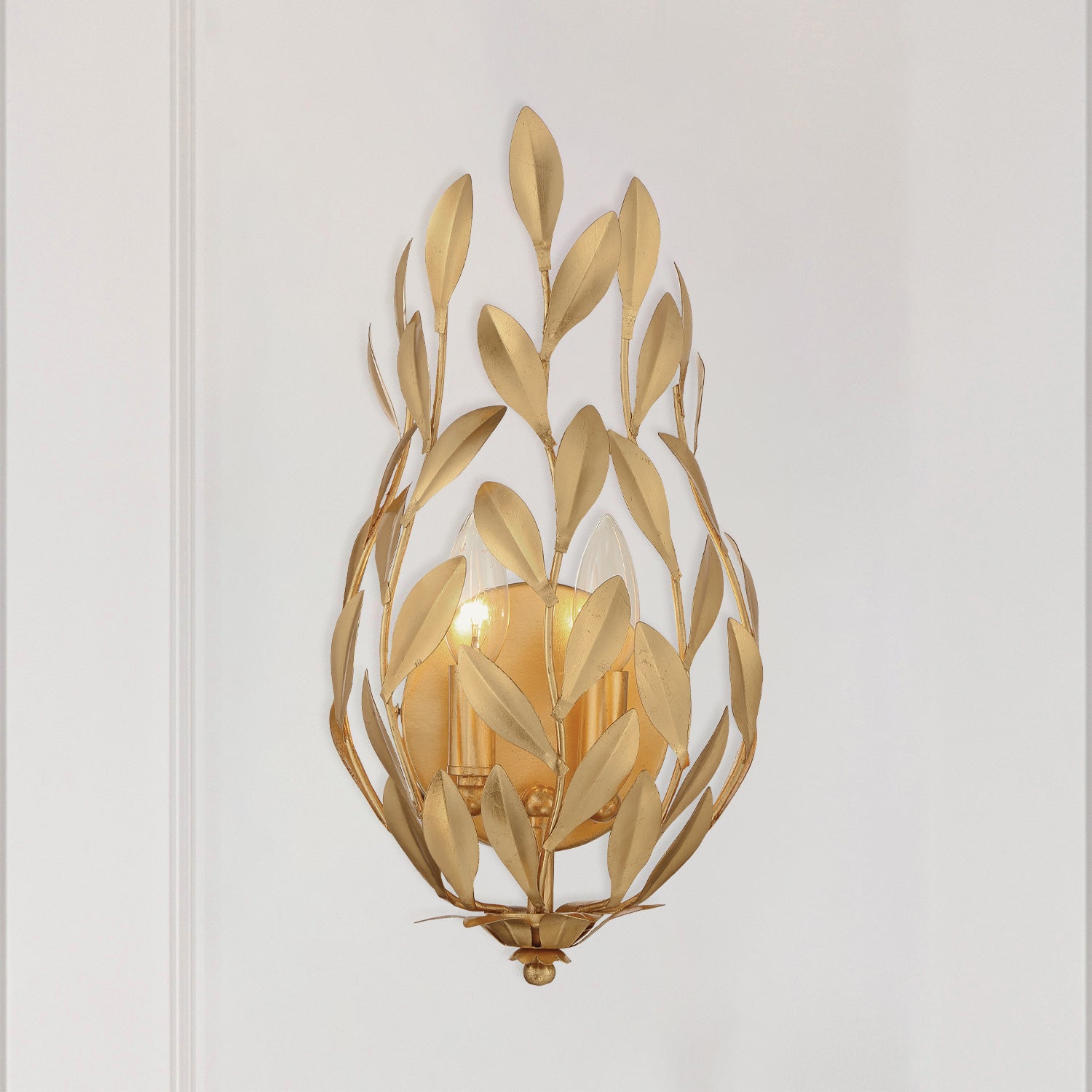 CRYSTORAMA, BROCHE SCONCE, WALL SCONCES