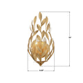 CRYSTORAMA, BROCHE SCONCE, WALL SCONCES