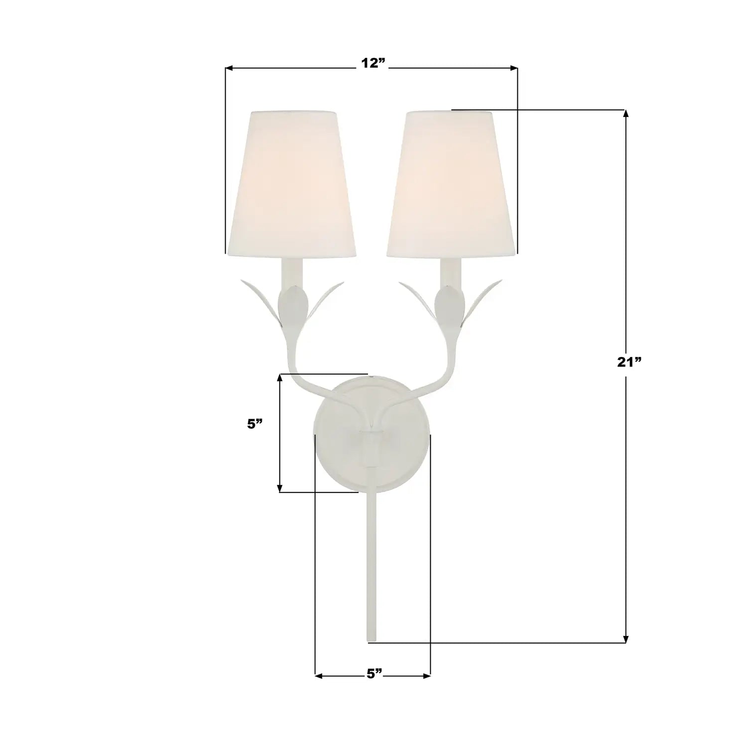 CRYSTORAMA, BROCHE SCONCE, WALL SCONCES