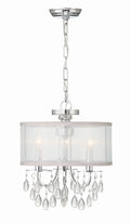 CRYSTORAMA, HAMPTON DRUM SHADE CHANDELIER, CHANDELIER LIGHT
