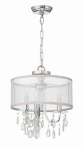 CRYSTORAMA, HAMPTON DRUM SHADE CHANDELIER, CHANDELIER LIGHT