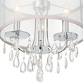 CRYSTORAMA, HAMPTON DRUM SHADE CHANDELIER, CHANDELIER LIGHT