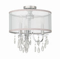CRYSTORAMA, HAMPTON SEMI FLUSH MOUNT, FLUSH MOUNT CEILING LIGHTS