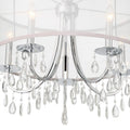 CRYSTORAMA, HAMPTON DRUM SHADE CHANDELIER, CHANDELIER LIGHT