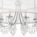 CRYSTORAMA, HAMPTON DRUM SHADE CHANDELIER, CHANDELIER LIGHT