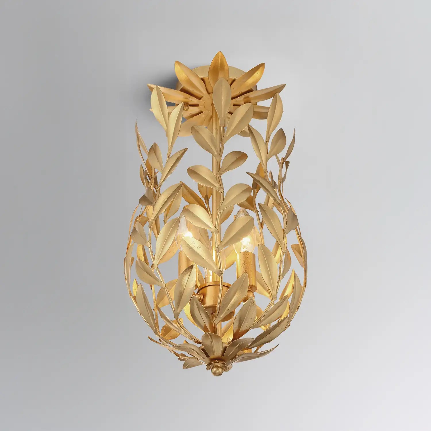 CRYSTORAMA, BROCHE SEMI FLUSH MOUNT, FLUSH MOUNT CEILING LIGHTS
