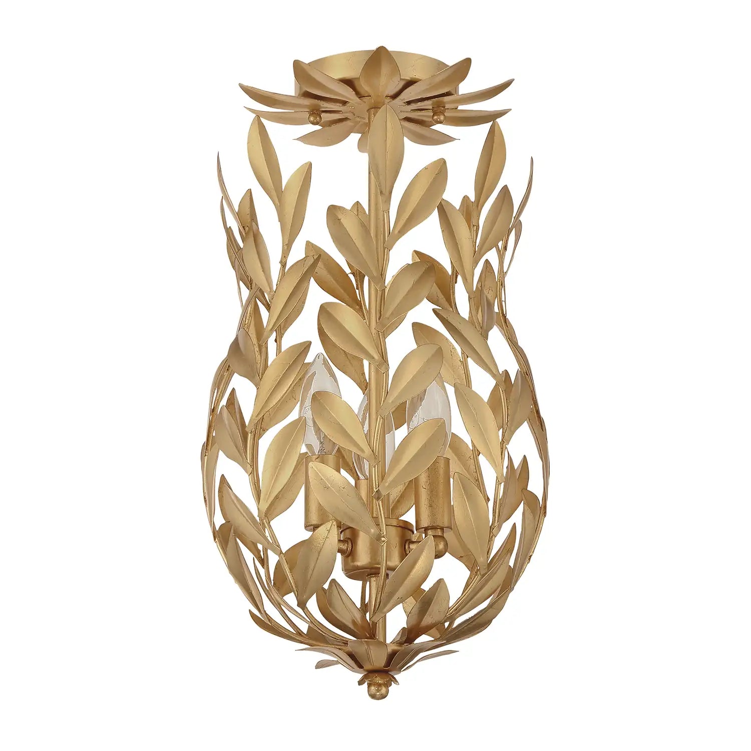 CRYSTORAMA, BROCHE SEMI FLUSH MOUNT, FLUSH MOUNT CEILING LIGHTS