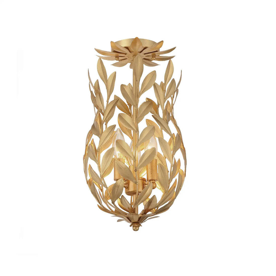 CRYSTORAMA, BROCHE SEMI FLUSH MOUNT, FLUSH MOUNT CEILING LIGHTS