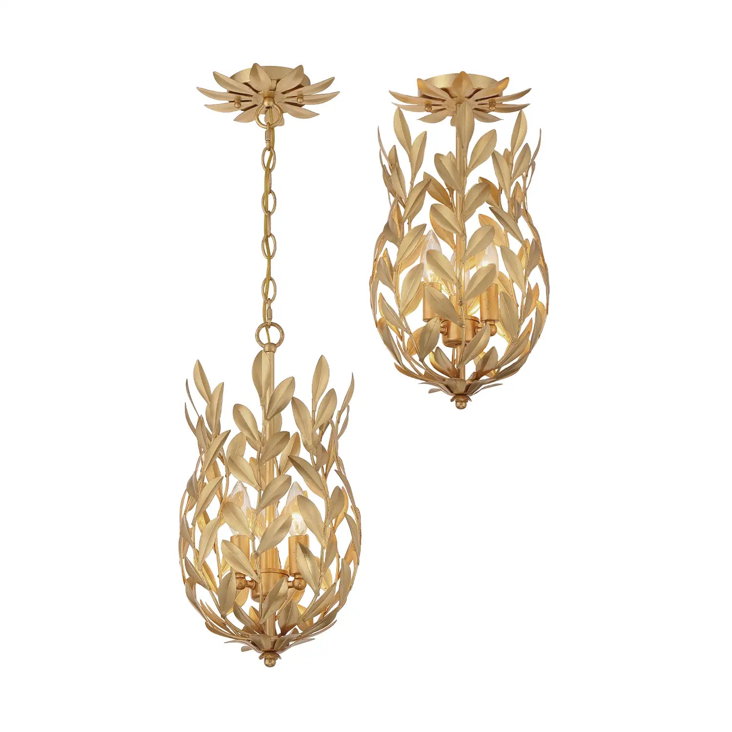 CRYSTORAMA, BROCHE 3 LIGHT MINI PENDANT, PENDANT LIGHT