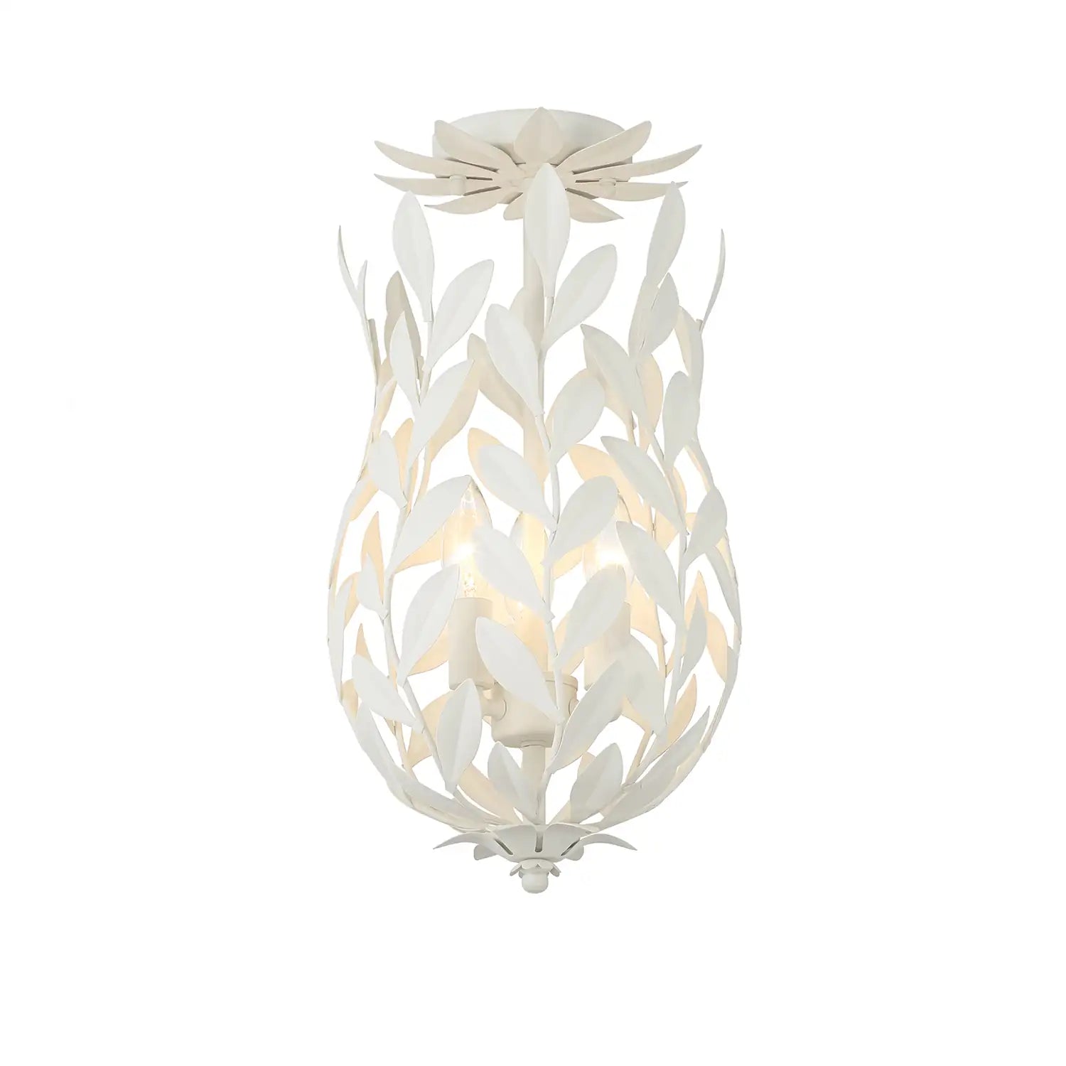 CRYSTORAMA, BROCHE SEMI FLUSH MOUNT, FLUSH MOUNT CEILING LIGHTS