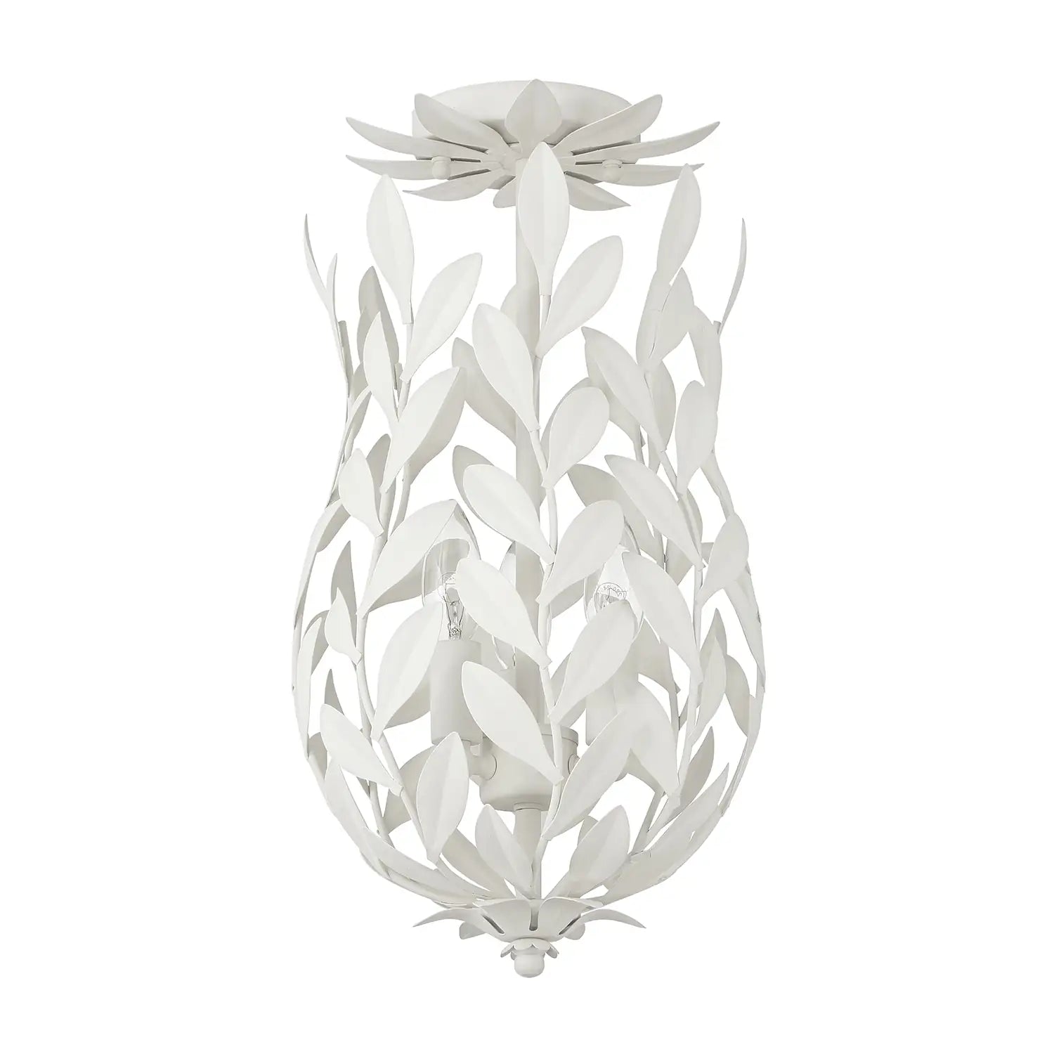 CRYSTORAMA, BROCHE SEMI FLUSH MOUNT, FLUSH MOUNT CEILING LIGHTS