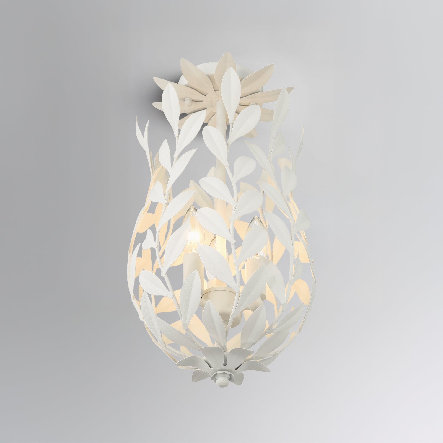 CRYSTORAMA, BROCHE SEMI FLUSH MOUNT, FLUSH MOUNT CEILING LIGHTS 