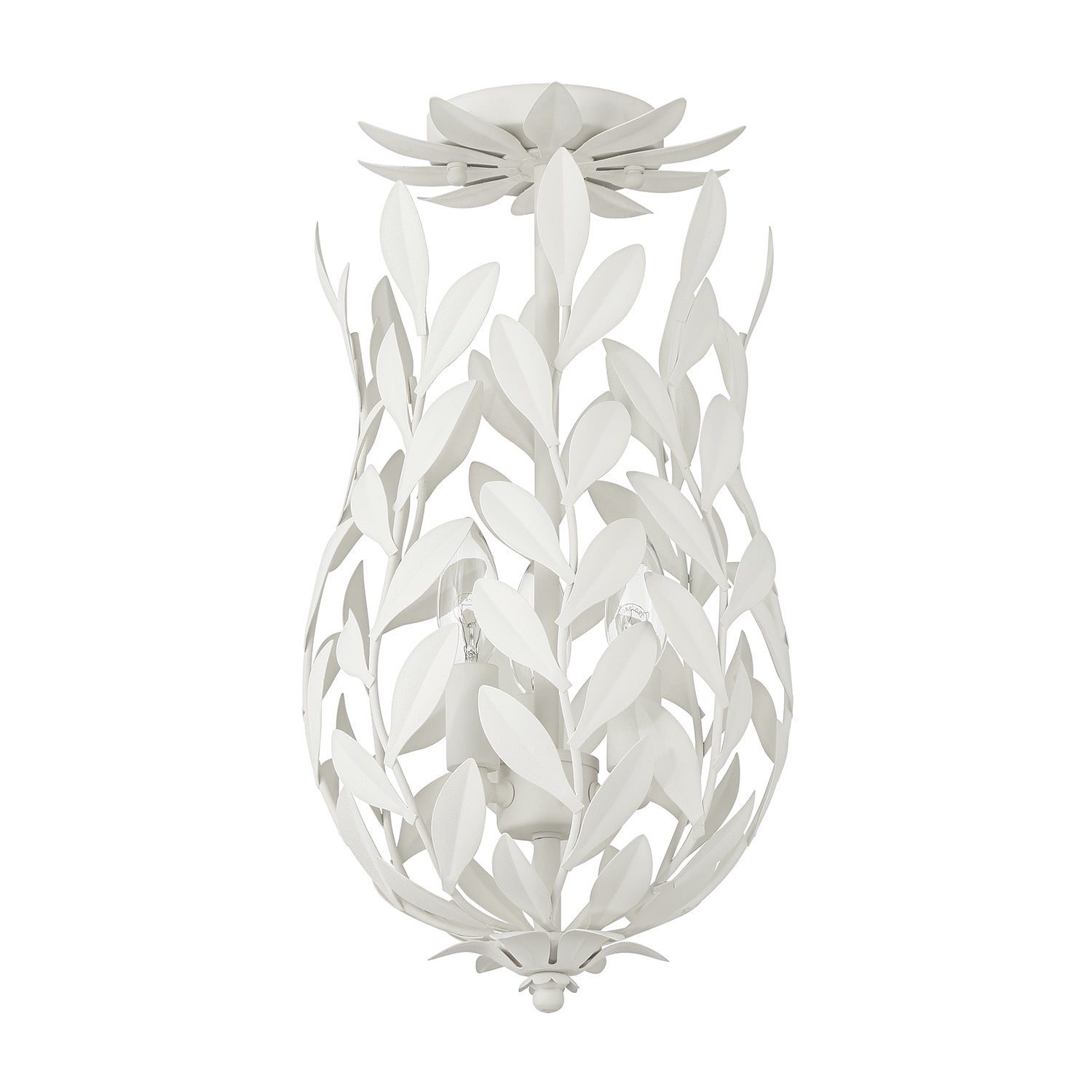 CRYSTORAMA, BROCHE SEMI FLUSH MOUNT, FLUSH MOUNT CEILING LIGHTS 