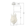 CRYSTORAMA, BROCHE 3 LIGHT MINI PENDANT, PENDANT LIGHT