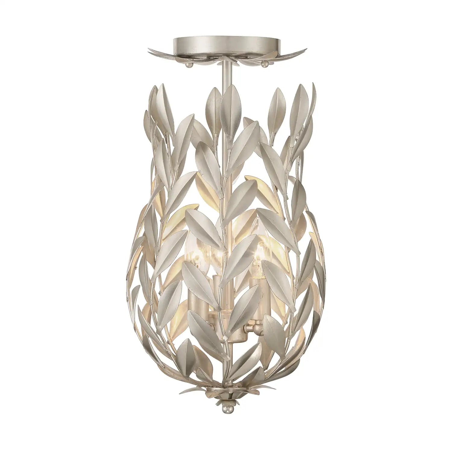 CRYSTORAMA, BROCHE SEMI FLUSH MOUNT, FLUSH MOUNT CEILING LIGHTS