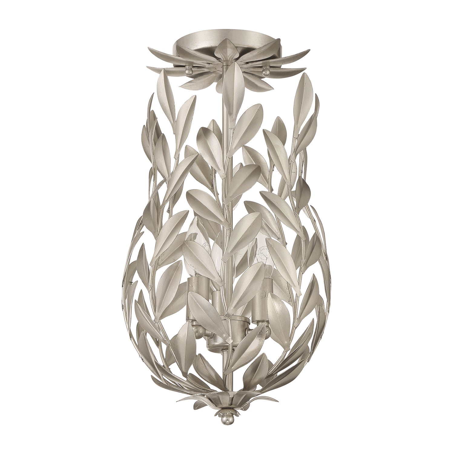 CRYSTORAMA, BROCHE SEMI FLUSH MOUNT, FLUSH MOUNT CEILING LIGHTS 