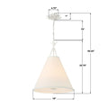 CRYSTORAMA, BROCHE 4 LIGHT MINI PENDANT, PENDANT LIGHT