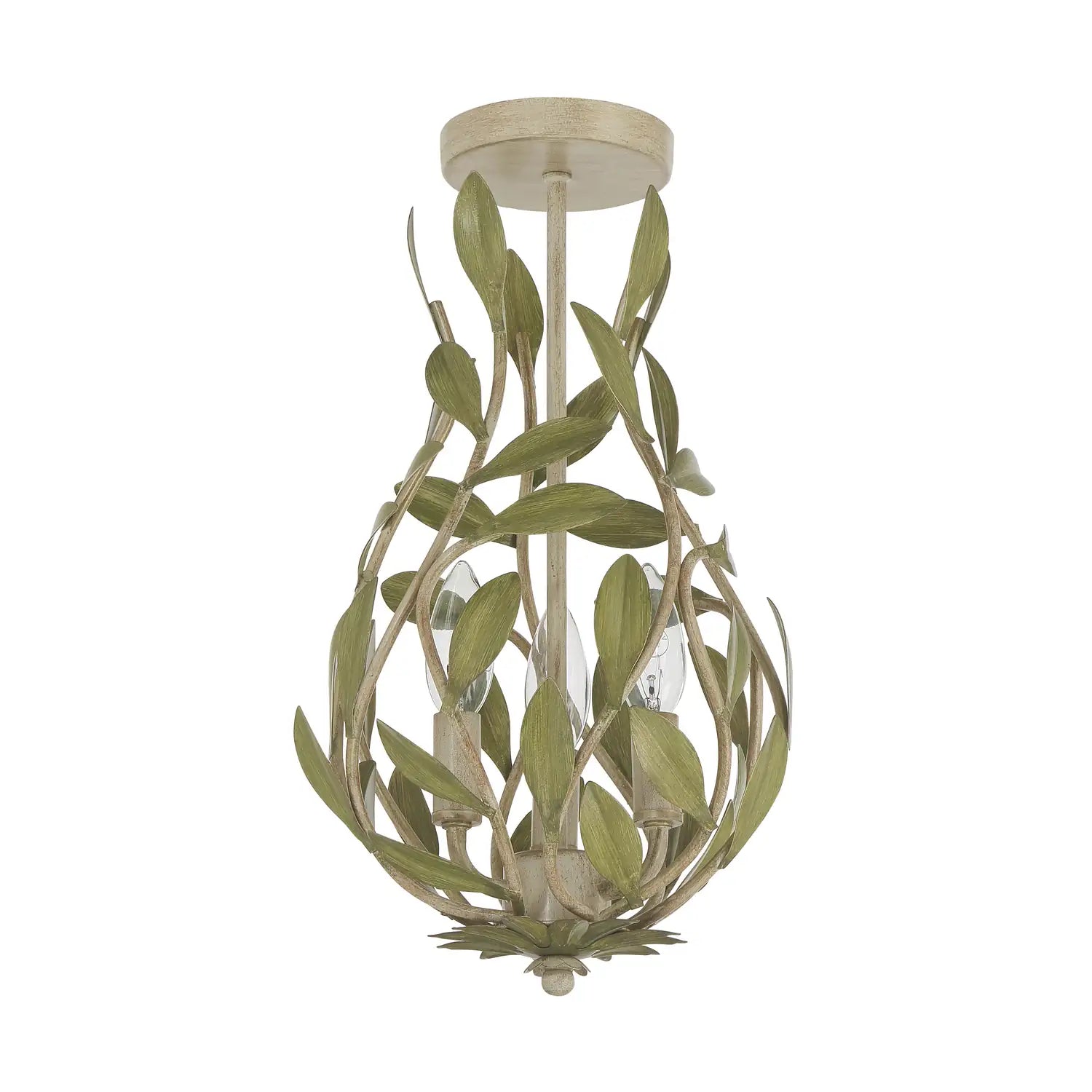 CRYSTORAMA, BROCHE SEMI FLUSH MOUNT, FLUSH MOUNT CEILING LIGHTS