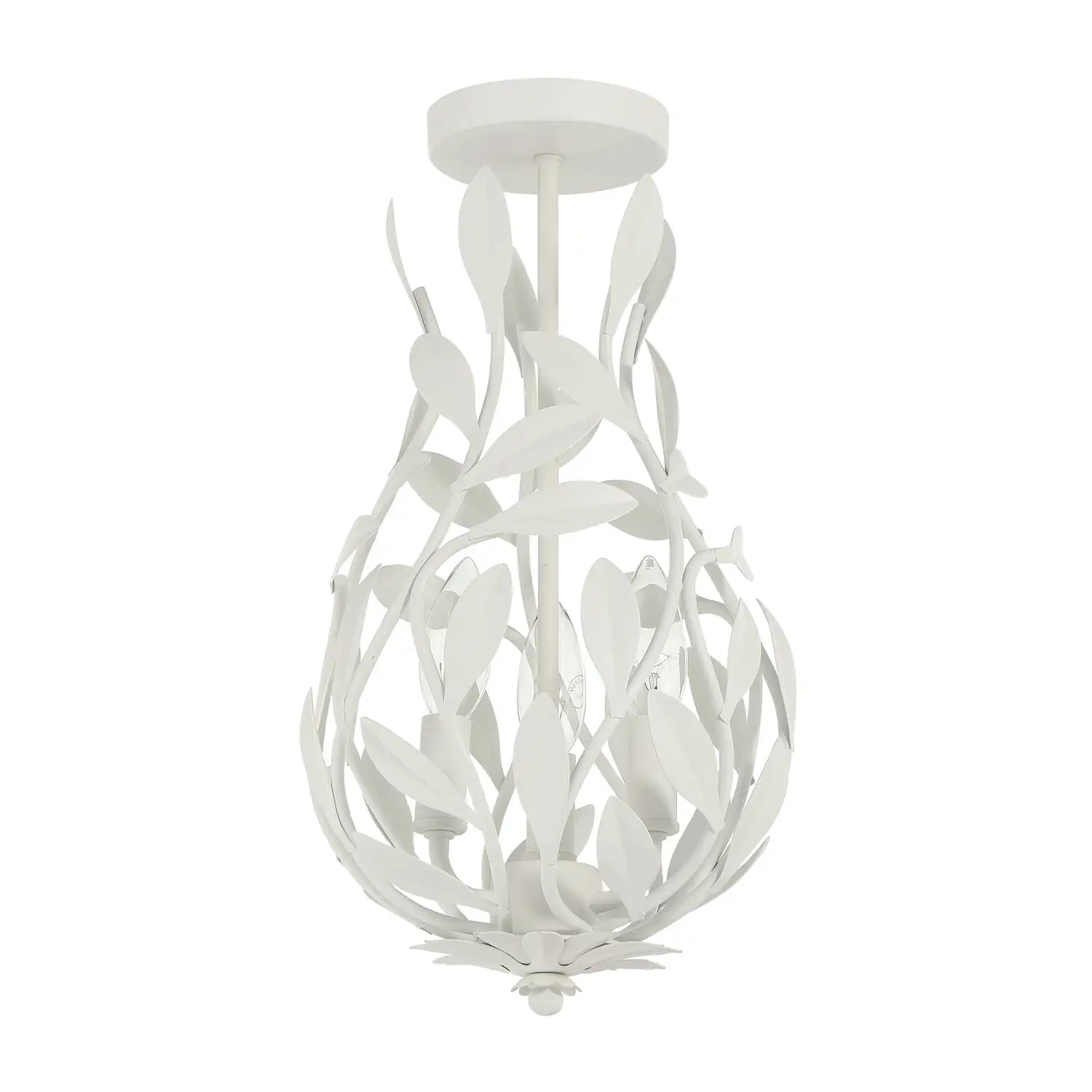 CRYSTORAMA, BROCHE SEMI FLUSH MOUNT, FLUSH MOUNT CEILING LIGHTS