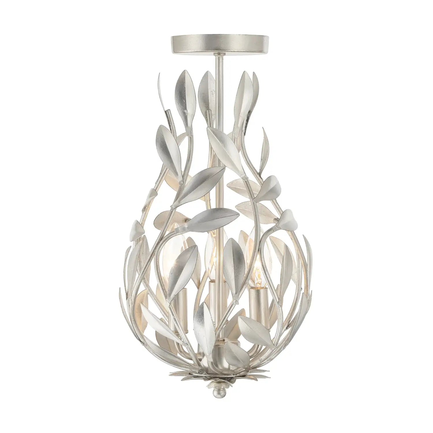 CRYSTORAMA, BROCHE SEMI FLUSH MOUNT, FLUSH MOUNT CEILING LIGHTS