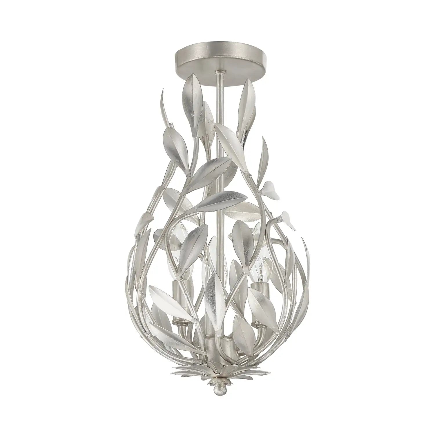 CRYSTORAMA, BROCHE SEMI FLUSH MOUNT, FLUSH MOUNT CEILING LIGHTS