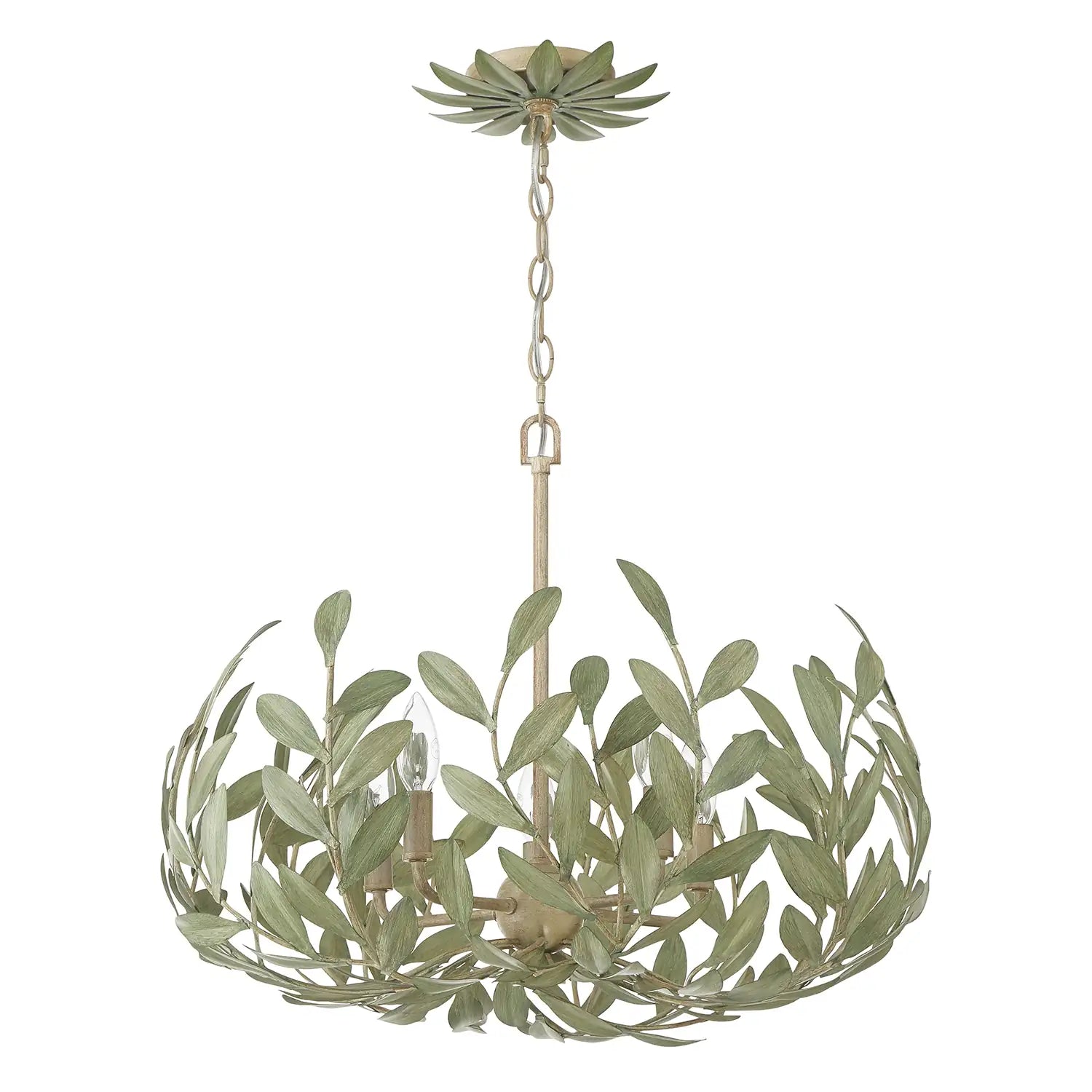 CRYSTORAMA, BROCHE CHAMPAGNE GREEN TEA CHANDELIER, CHANDELIER LIGHT