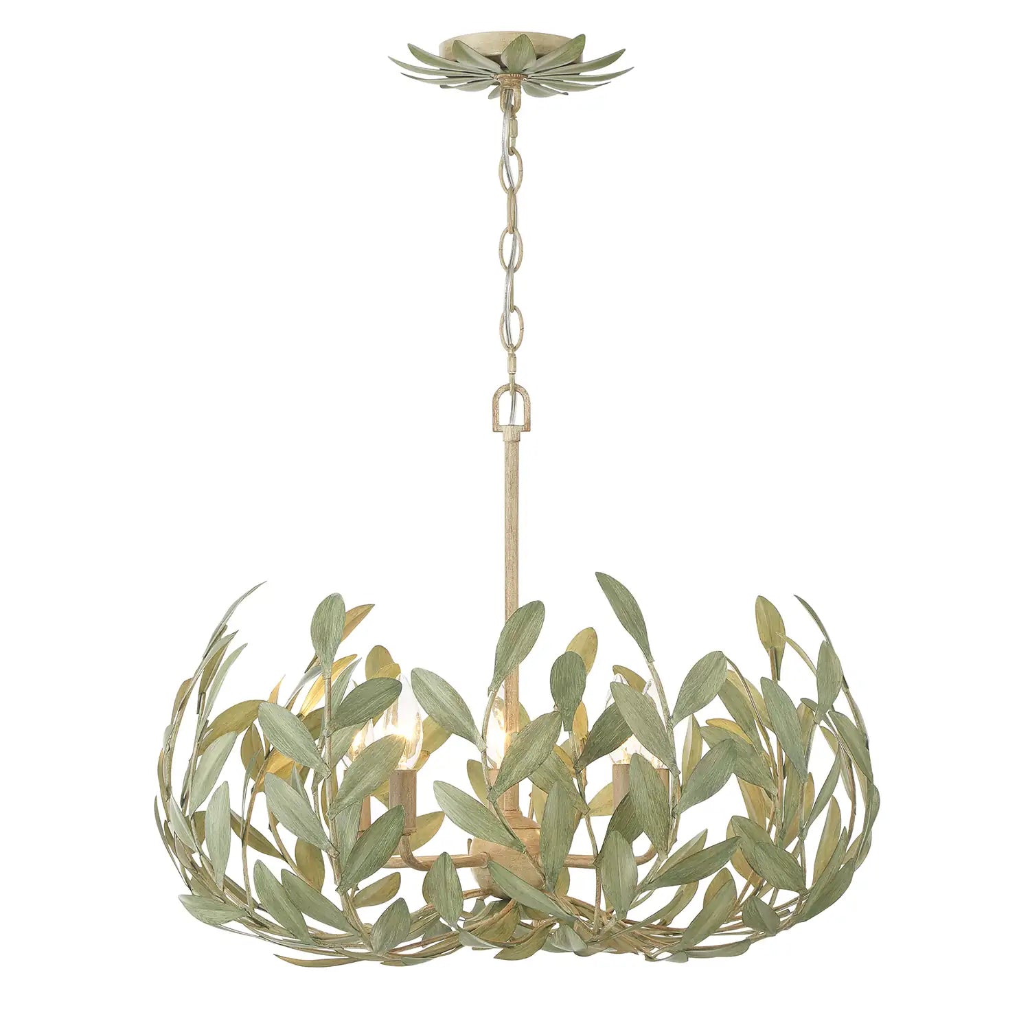 CRYSTORAMA, BROCHE CHAMPAGNE GREEN TEA CHANDELIER, CHANDELIER LIGHT