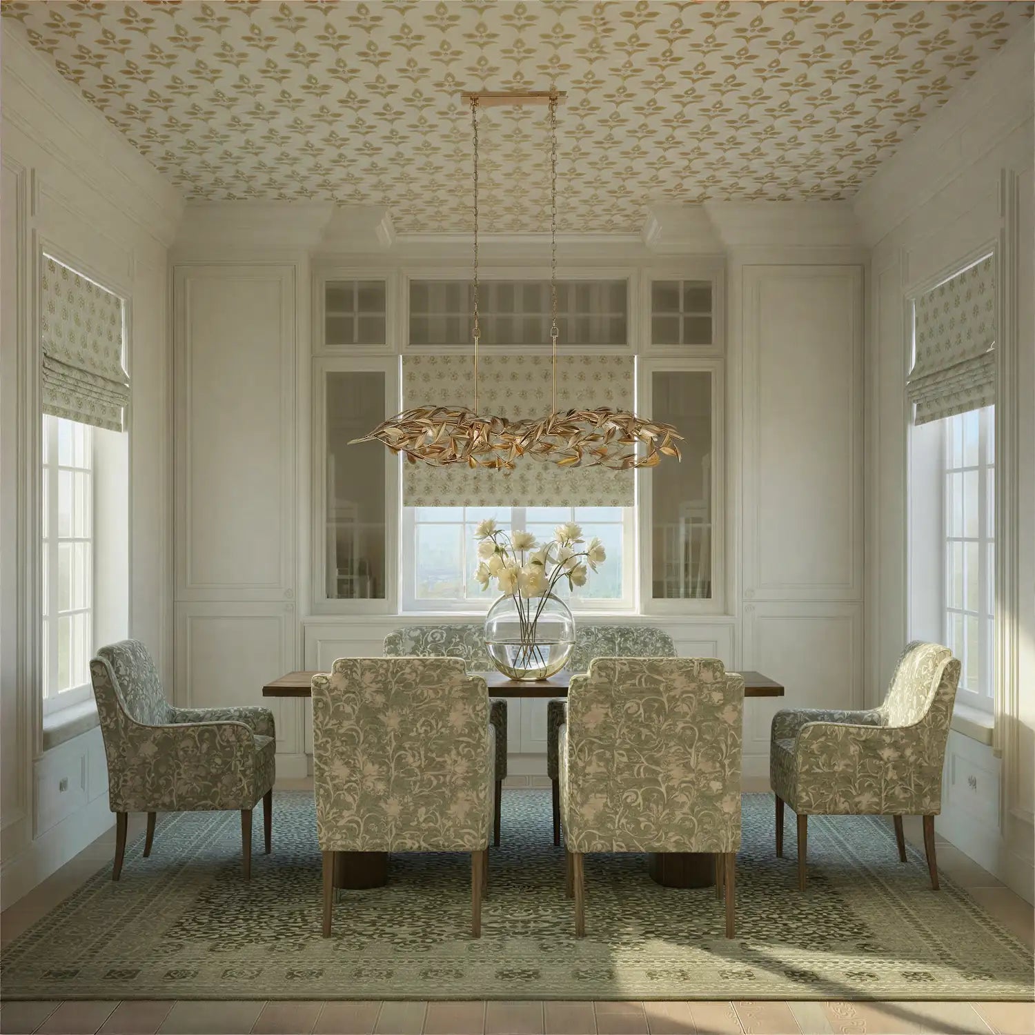 CRYSTORAMA, BROCHE LINEAR CHANDELIER, CHANDELIER LIGHT