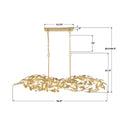 CRYSTORAMA, BROCHE LINEAR CHANDELIER, CHANDELIER LIGHT