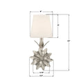 CRYSTORAMA, BROCHE SCONCE, WALL SCONCES