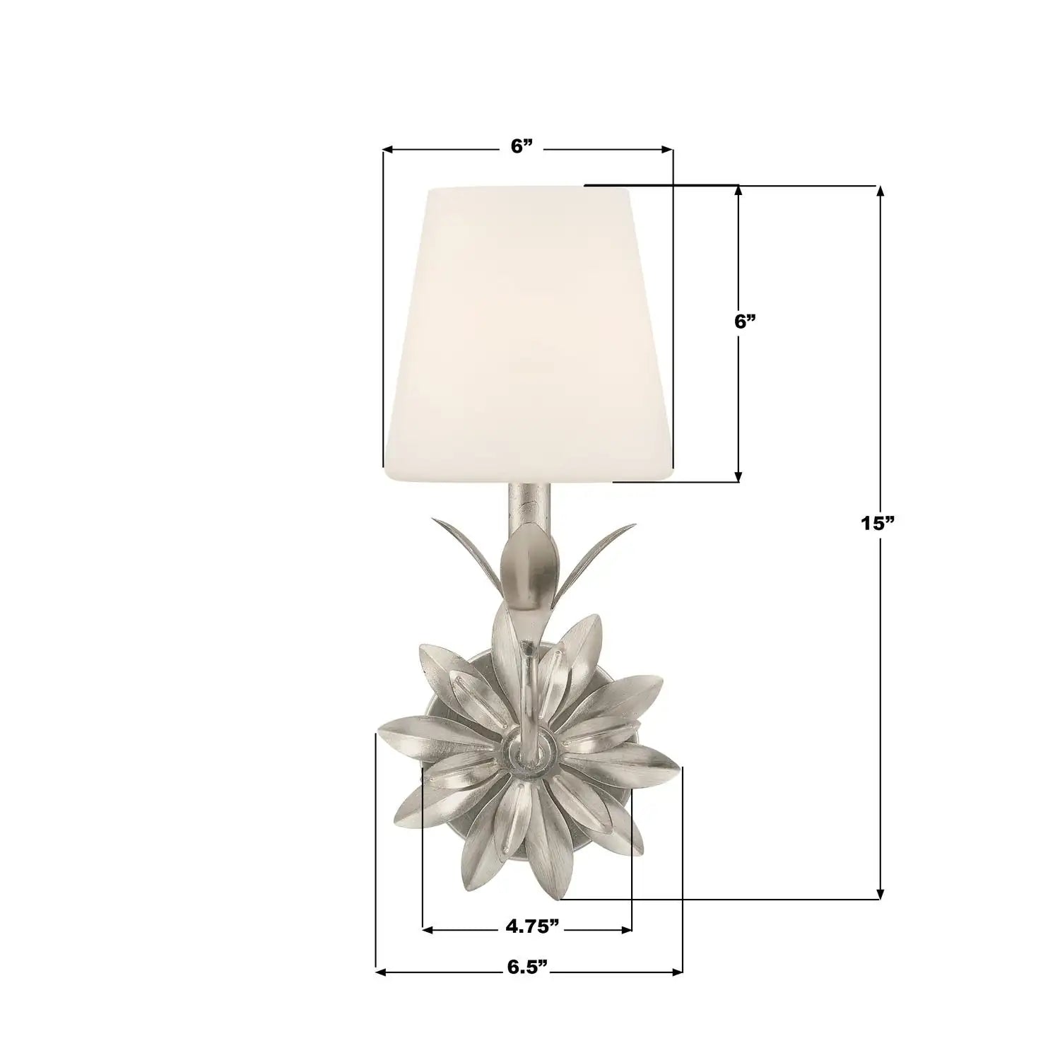 CRYSTORAMA, BROCHE SCONCE, WALL SCONCES