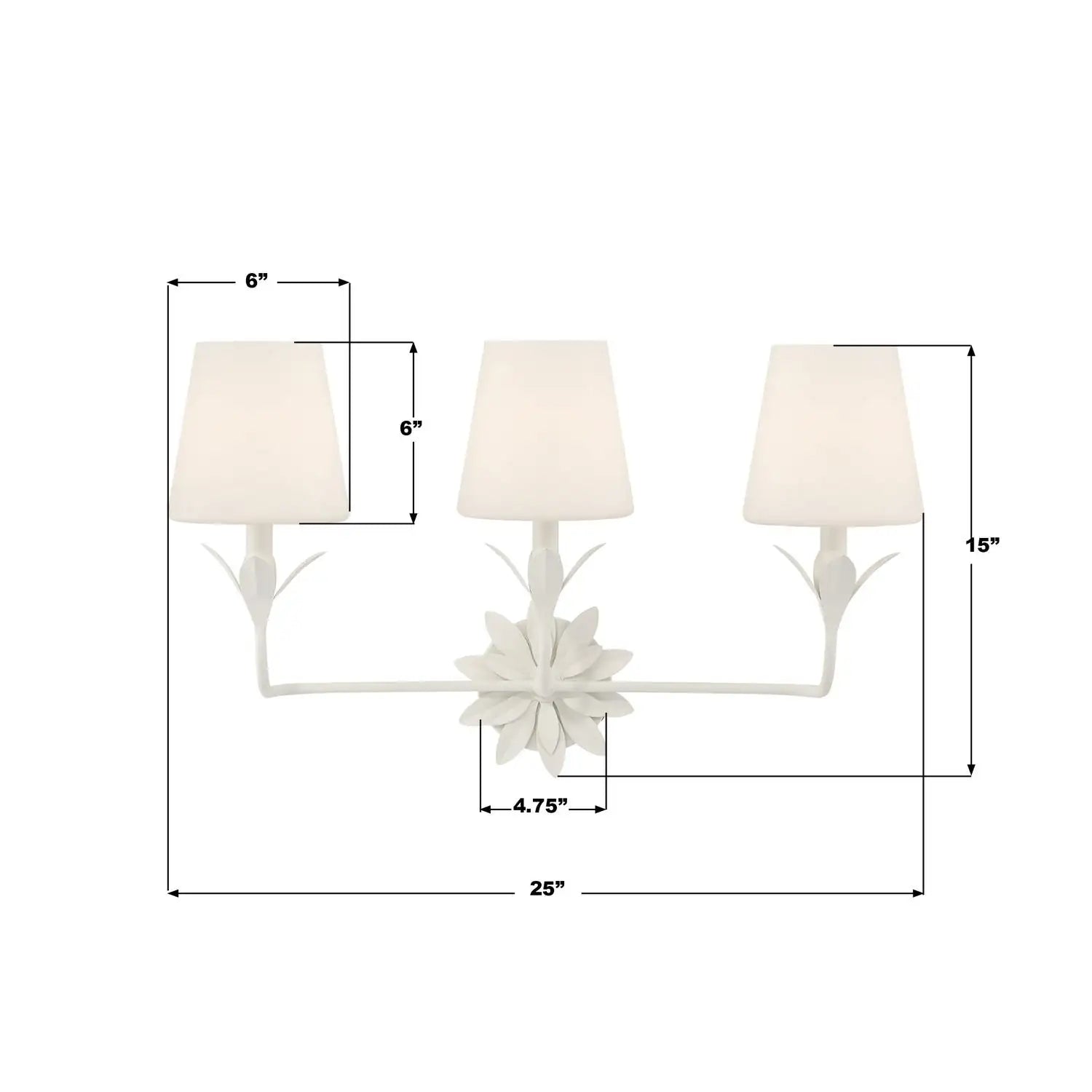 CRYSTORAMA, BROCHE BATHROOM VANITY, VANITY LIGHT